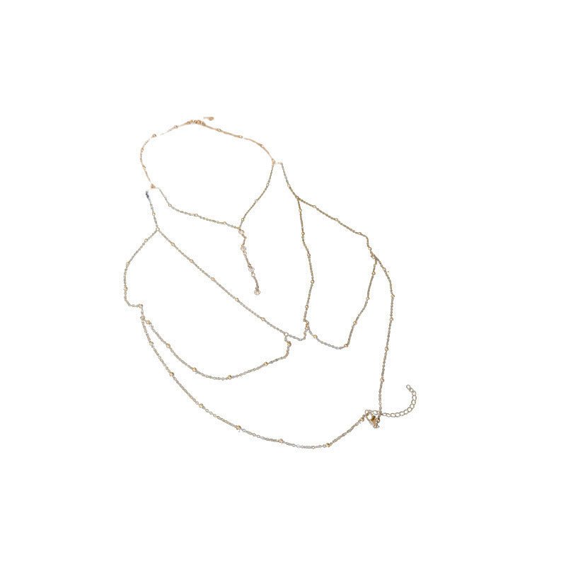 Body chain clavicle chest necklace, photo 3
