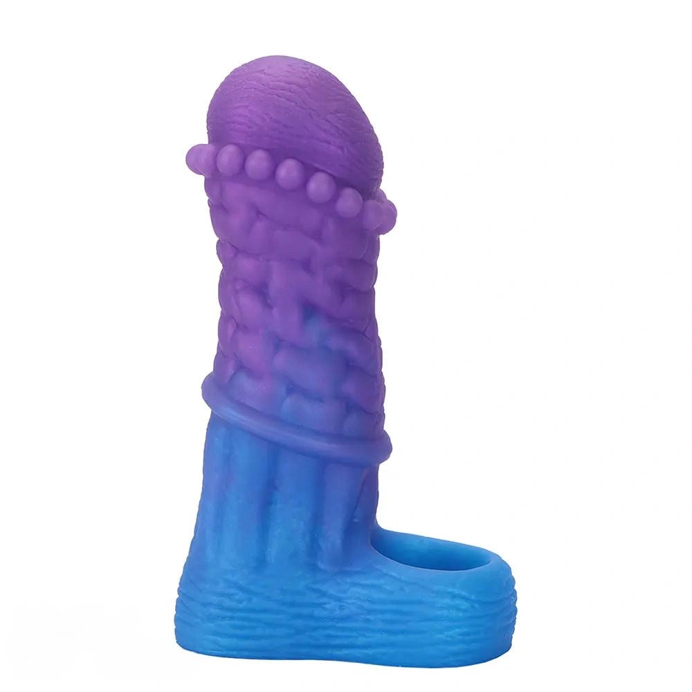 Purple to blue braided fantasy hollow sleeve, photo 1