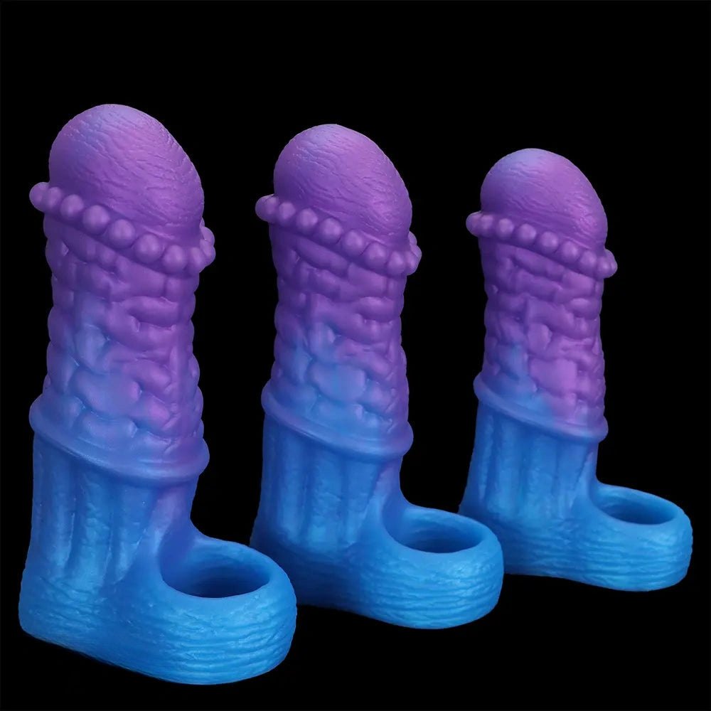 Purple to blue braided fantasy hollow sleeve, photo 12