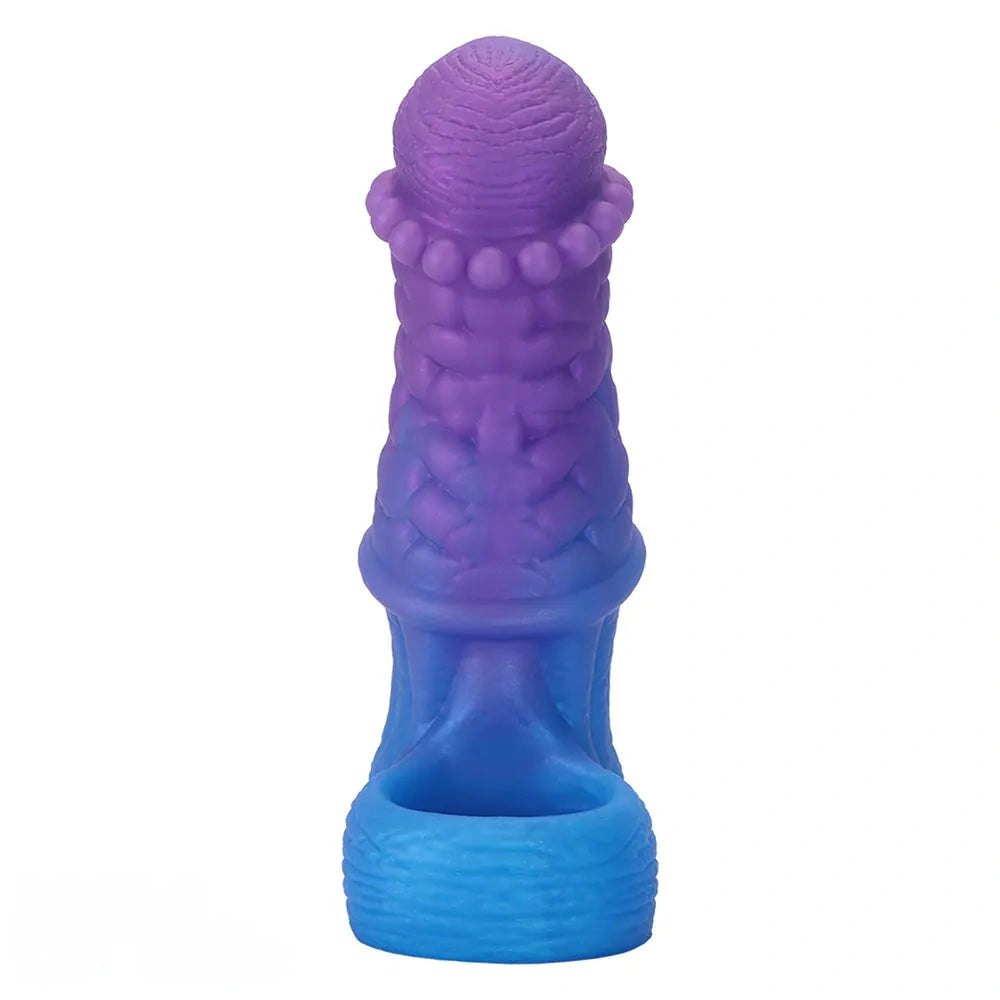Purple to blue braided fantasy hollow sleeve, photo 2