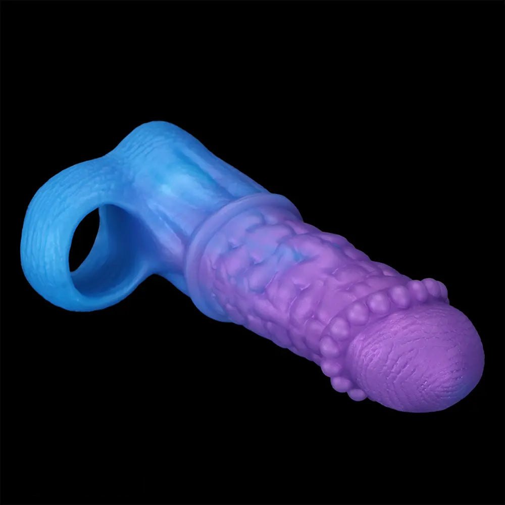 Purple to blue braided fantasy hollow sleeve, photo 3