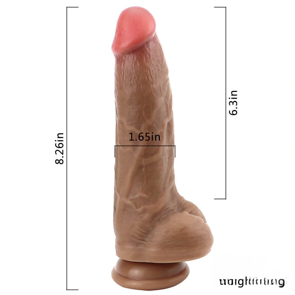 Brown suction cup dildo, photo 8