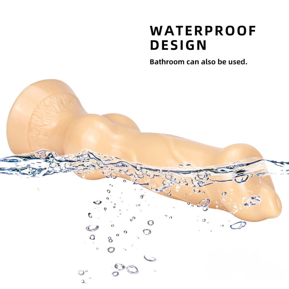 Bulbous knot animal dildo, photo 15