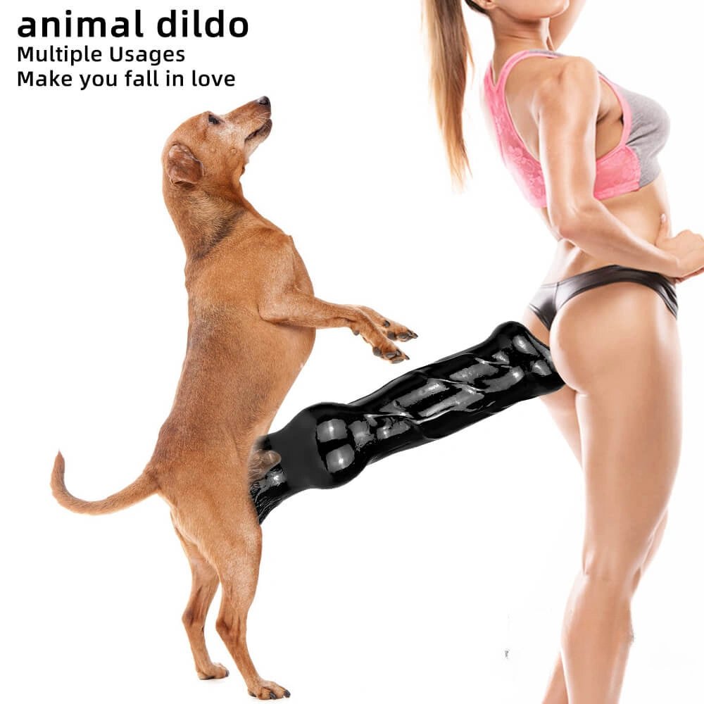 Bulbous knot animal dildo, photo 2