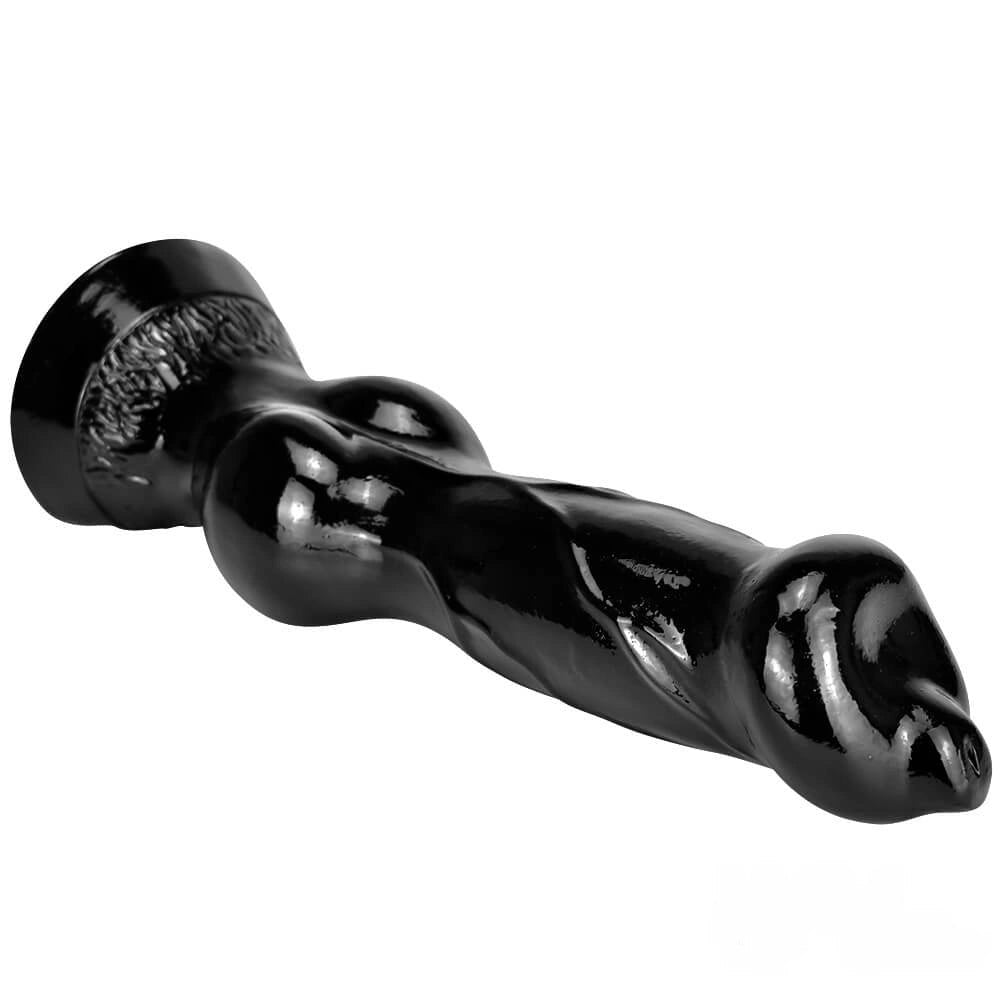 Bulbous knot animal dildo, photo 9