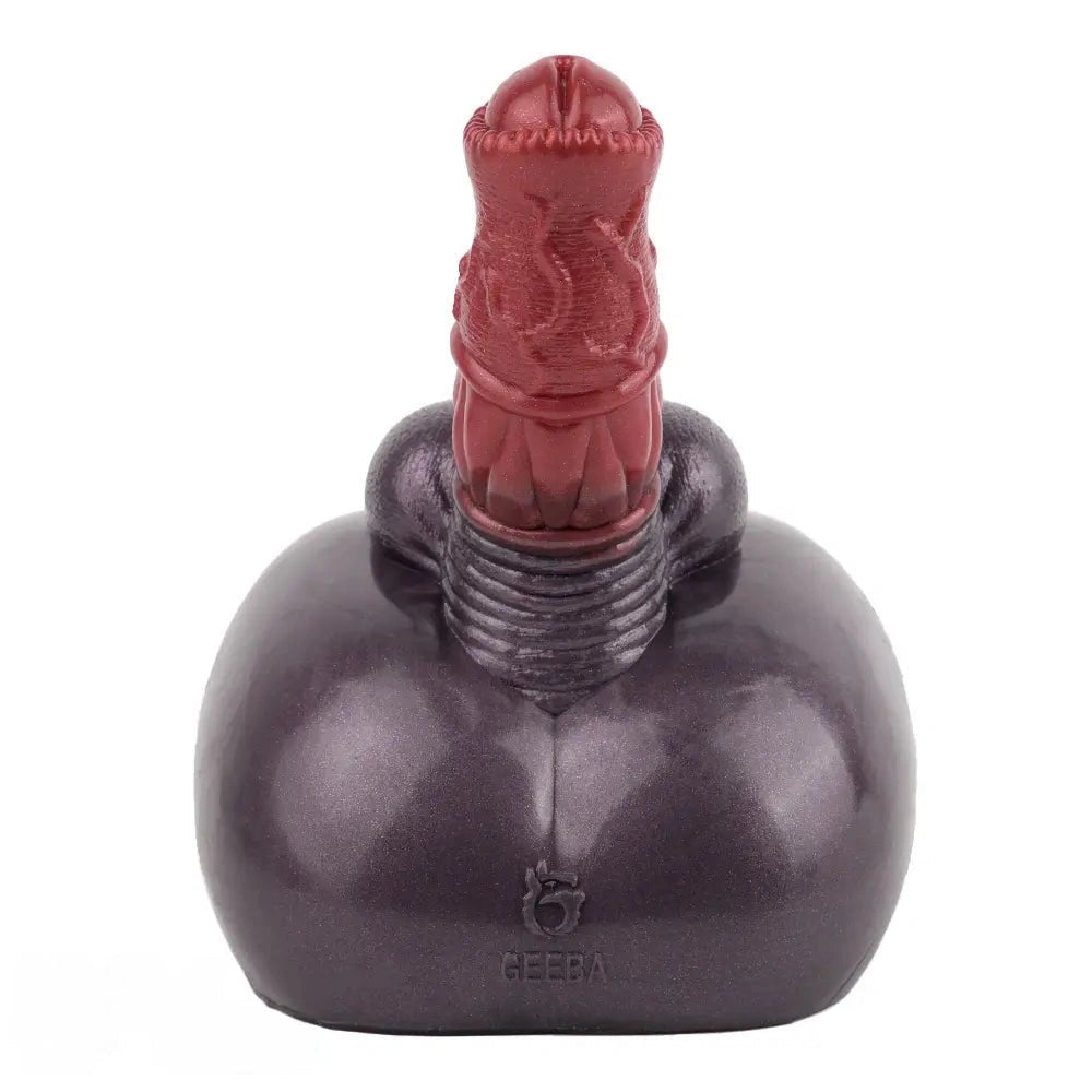 Mixed-color bulbous knot fantasy silicone dildo, photo 8