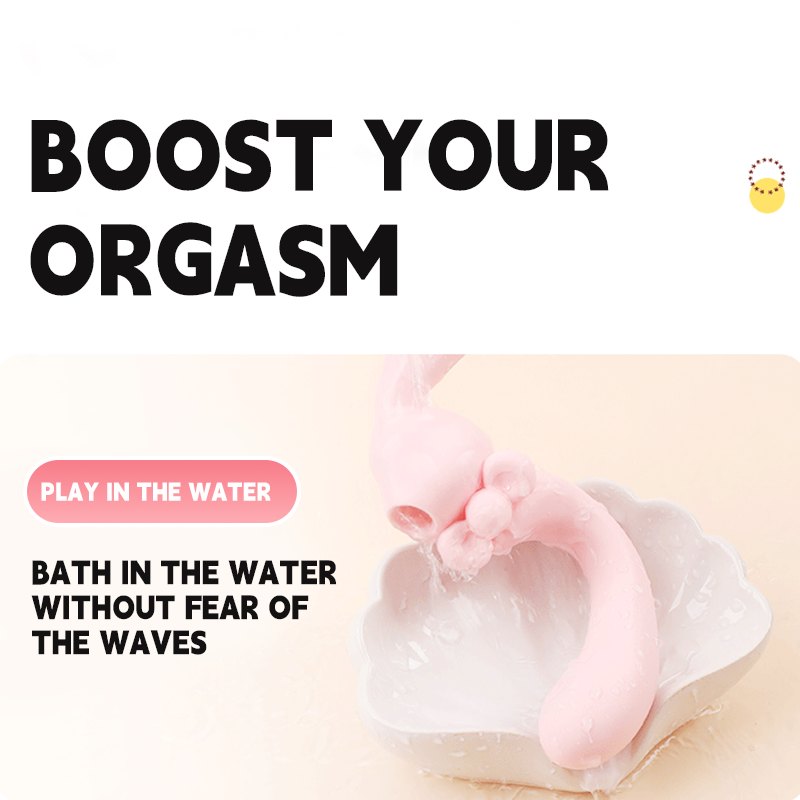 Pink bunny suction G-spot vibrator, photo 2