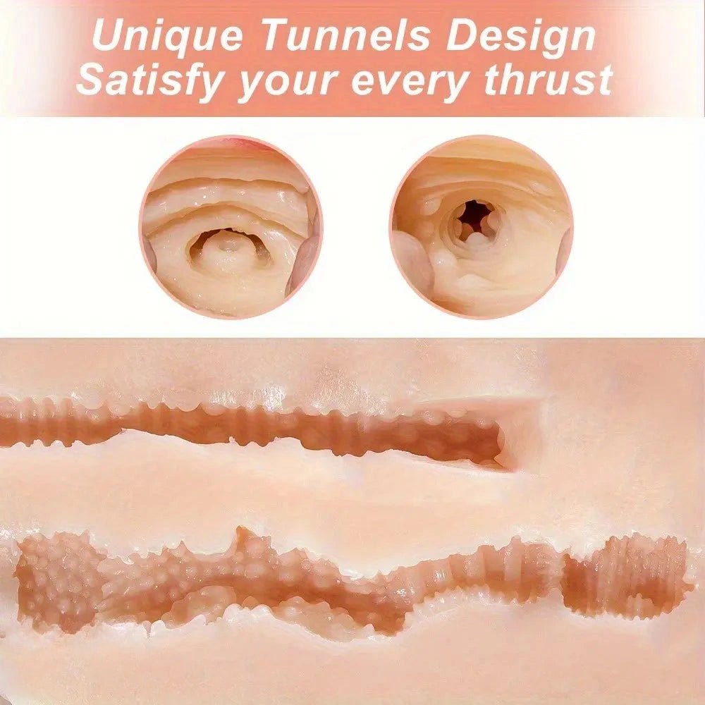 Flesh tone busty shemale silicone doll torso, photo 9