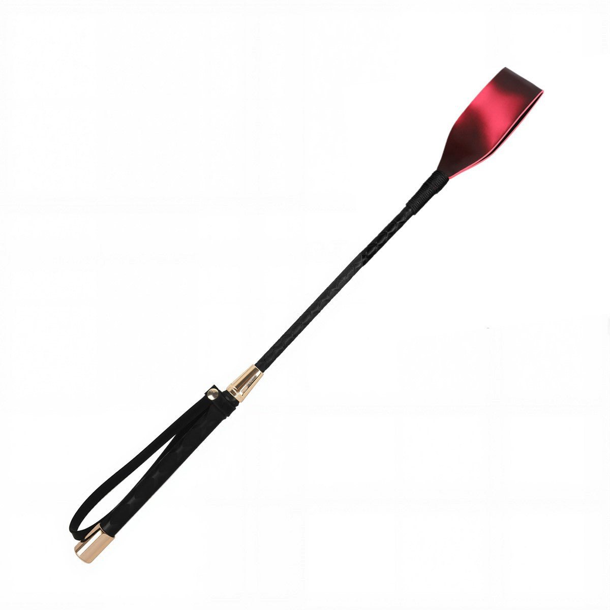 Burgundy butterfly pu leather paddle, photo 8
