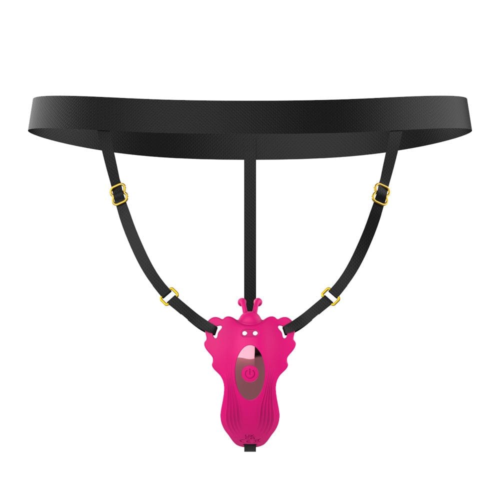 Rose red butterfly panty vibrator, photo 2