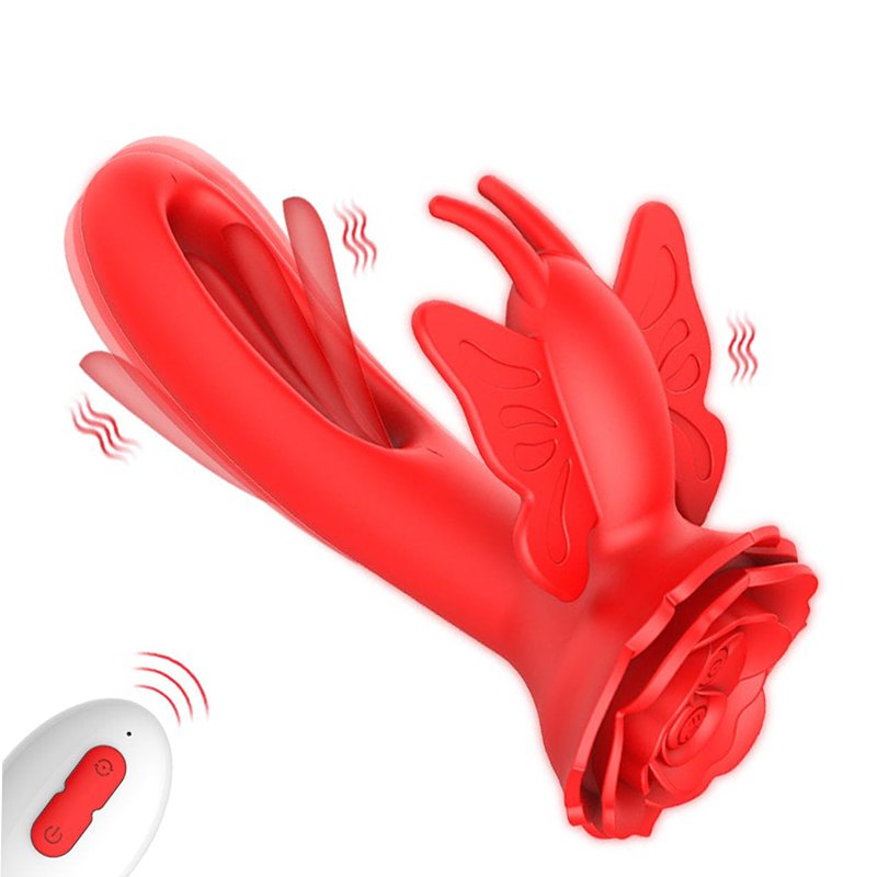 Butterfly rose rabbit vibrator, photo 1