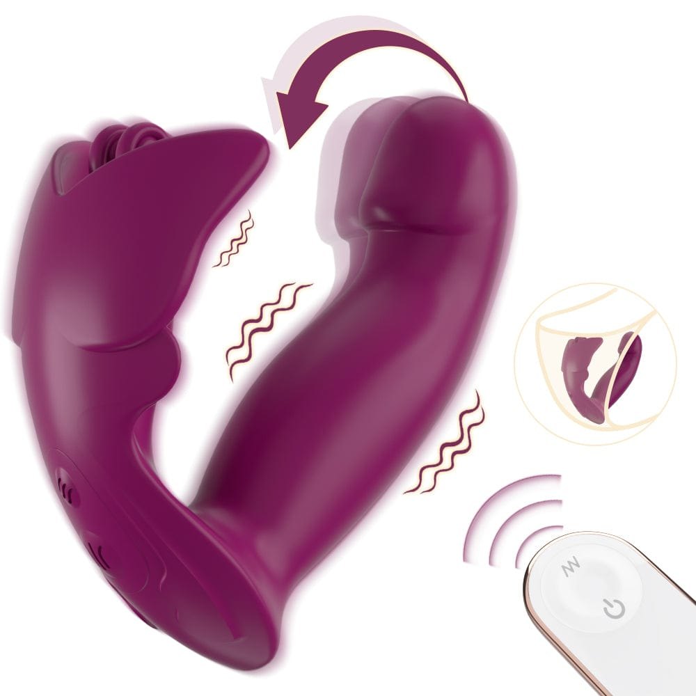 Butterfly-shaped wearable vibrating egg, photo 1