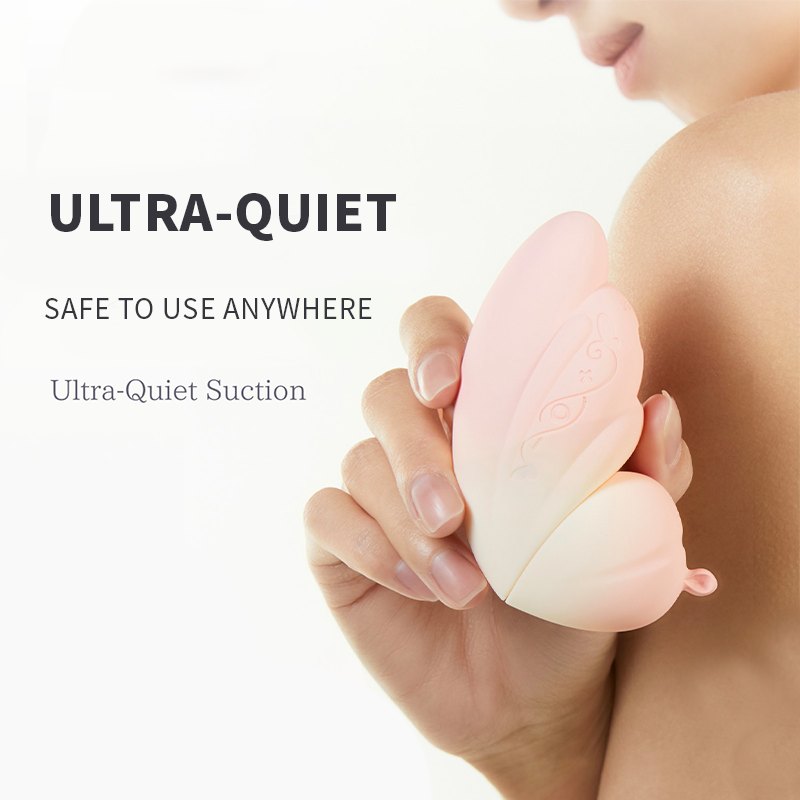 Butterfly wing clitoral suction vibrator, photo 3