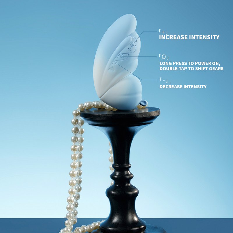 Butterfly wing clitoral suction vibrator, photo 4
