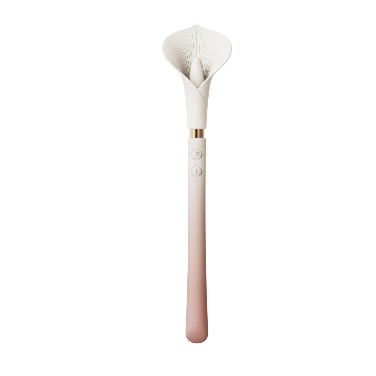 Calla lily-shaped dual-motor wand vibrator, photo 6