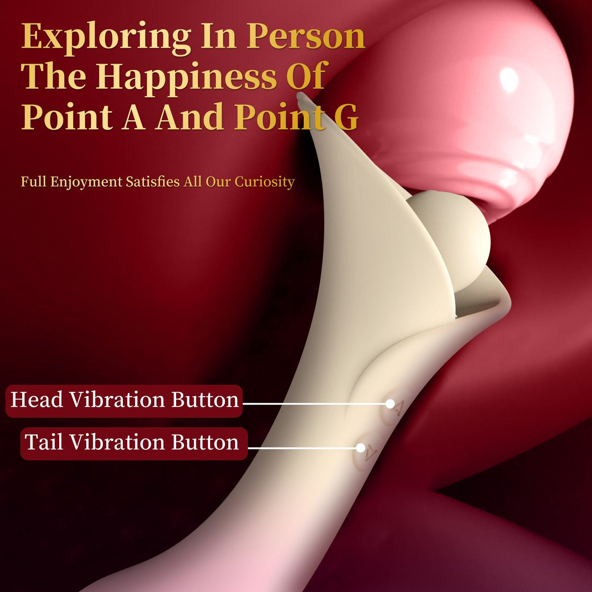 Gradient pink calla lily clit vibrator, photo 4