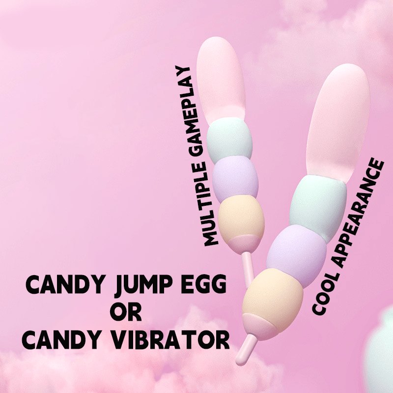 Candy pastel jumping egg vibrator, photo 3