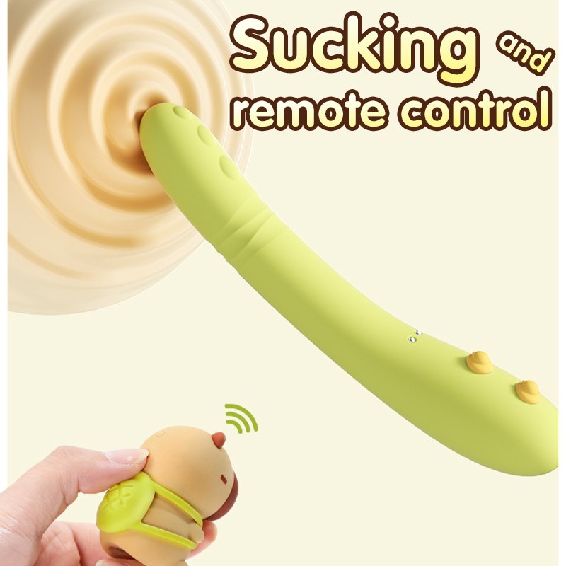 Green capybara rabbit G-spot vibrator, photo 4