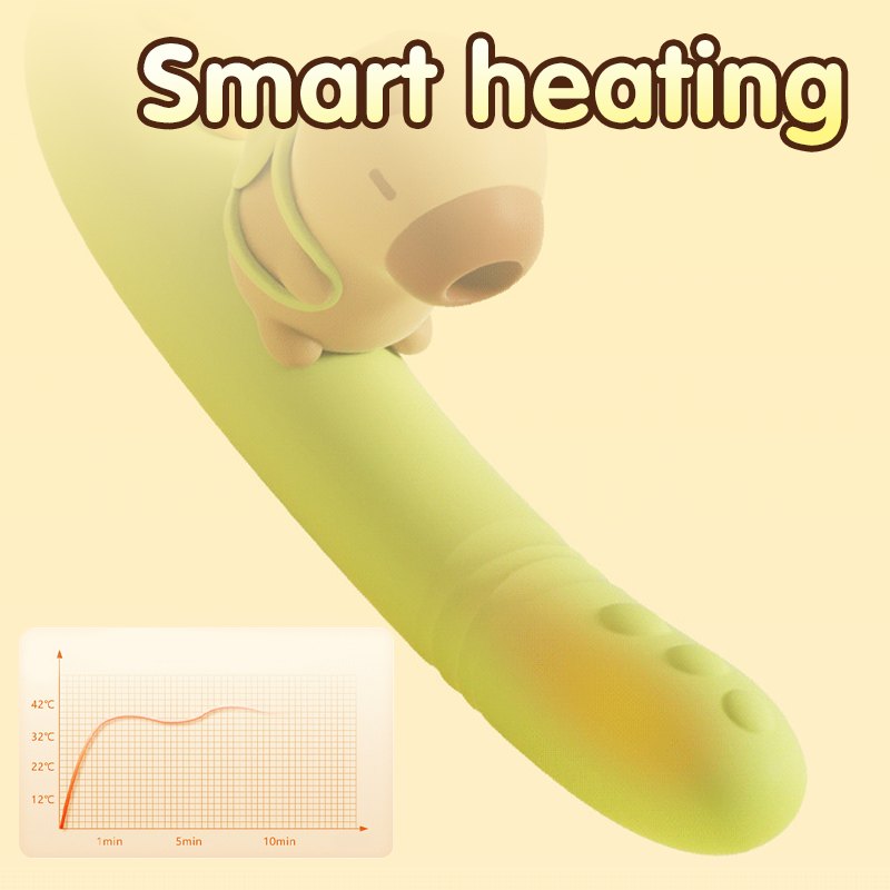 Green capybara rabbit G-spot vibrator, photo 6