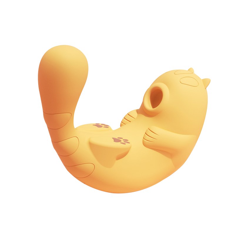 Cat-shaped clitoral suction vibrator, photo 1