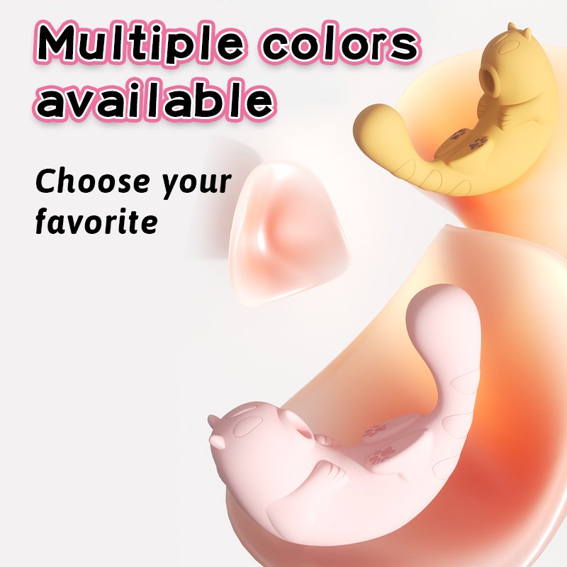 Cat-shaped clitoral suction vibrator, photo 6