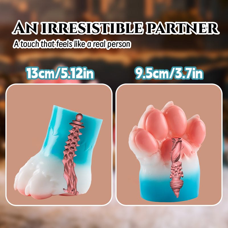 Cat paw shaped silicone stroker, photo 4