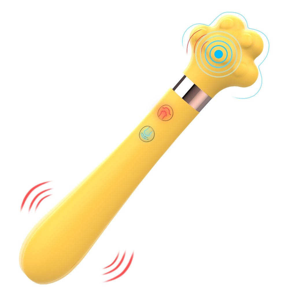 Pink cat paw clitoral vibrator, photo 8