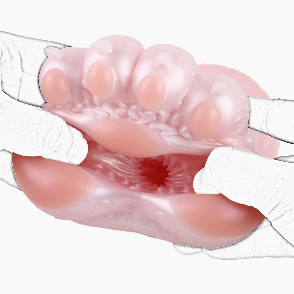 Pale pink nacre cat paw masturbator, photo 10