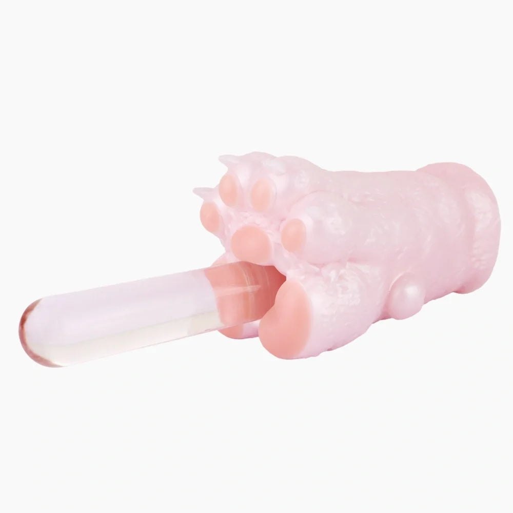Pale pink nacre cat paw masturbator, photo 3