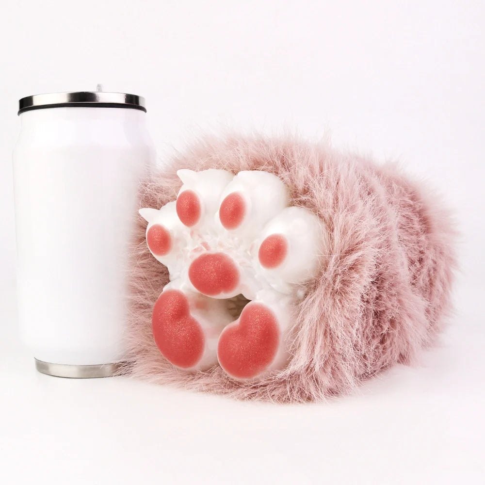 Rose mauve fur cat paw masturbator, photo 10