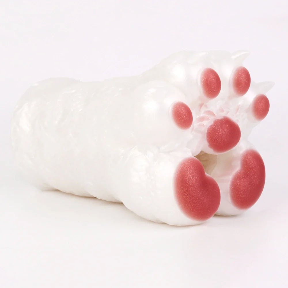 Rose mauve fur cat paw masturbator, photo 5