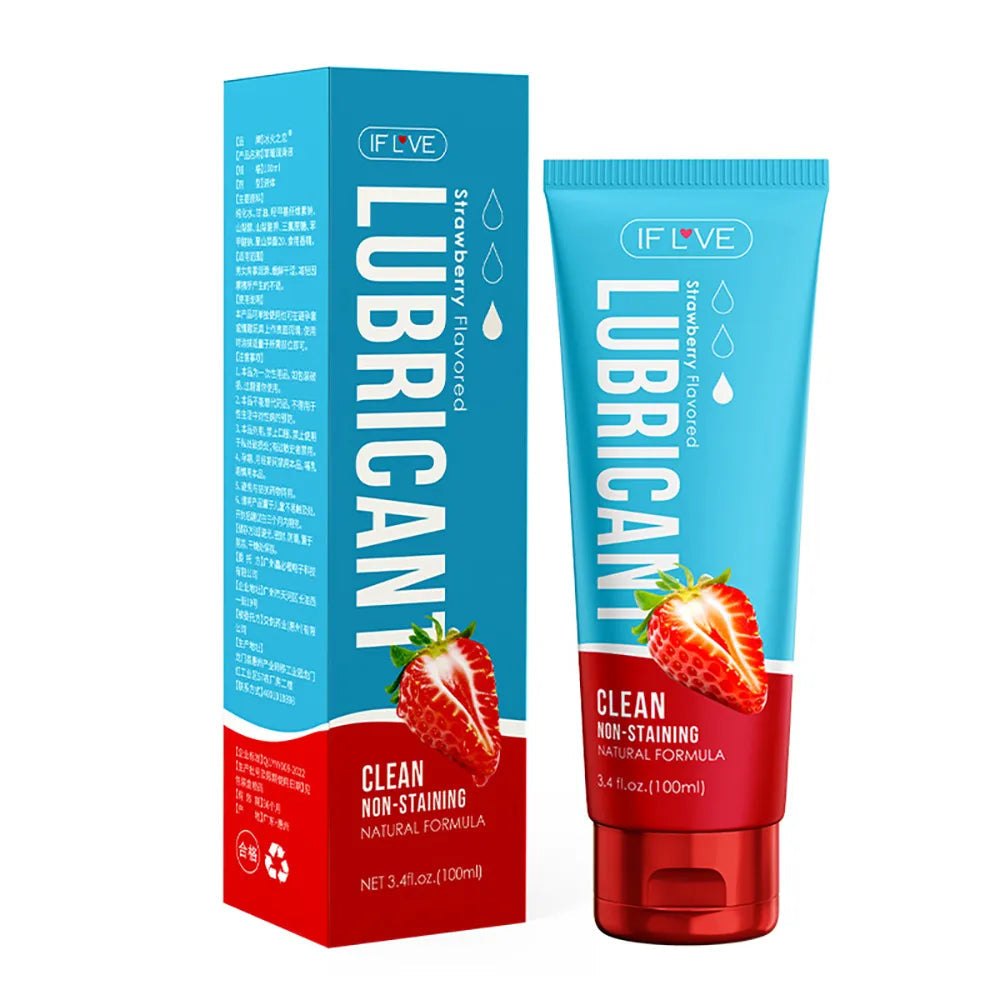 Flavored water-based lube tube, photo 1