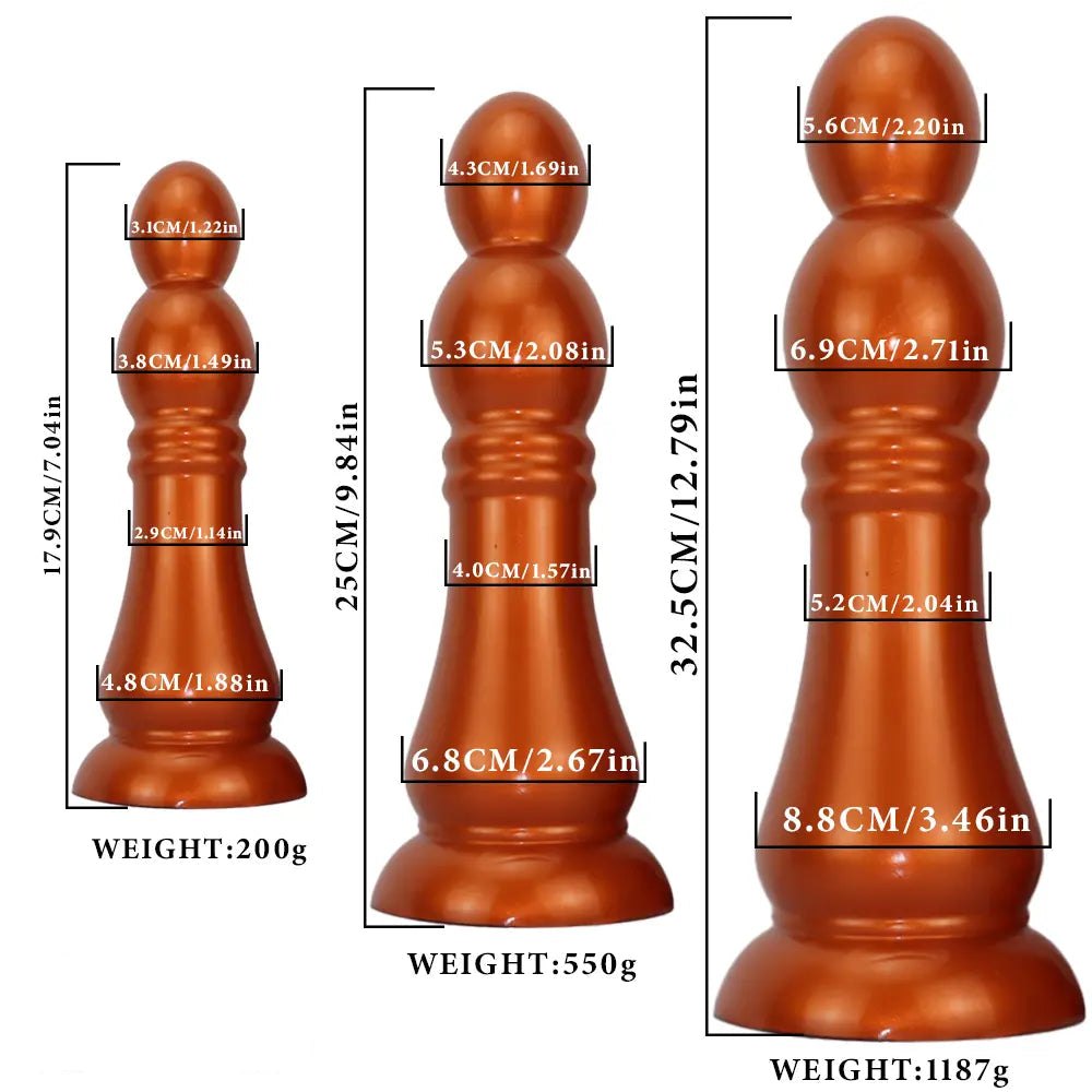 Chess-piece graduated plug set, photo 9