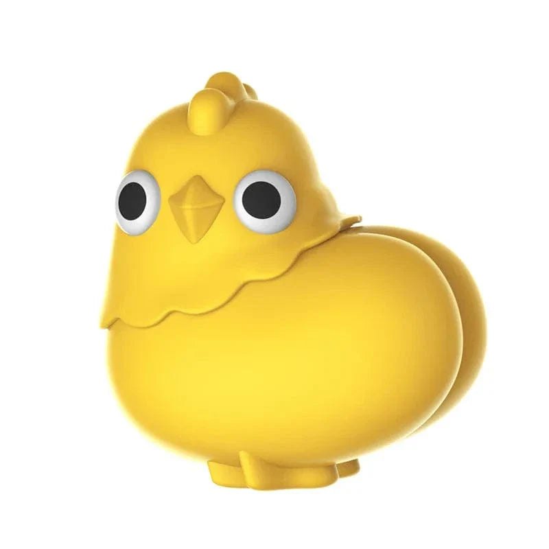 Yellow chicken shaped suction vibrator, photo 10