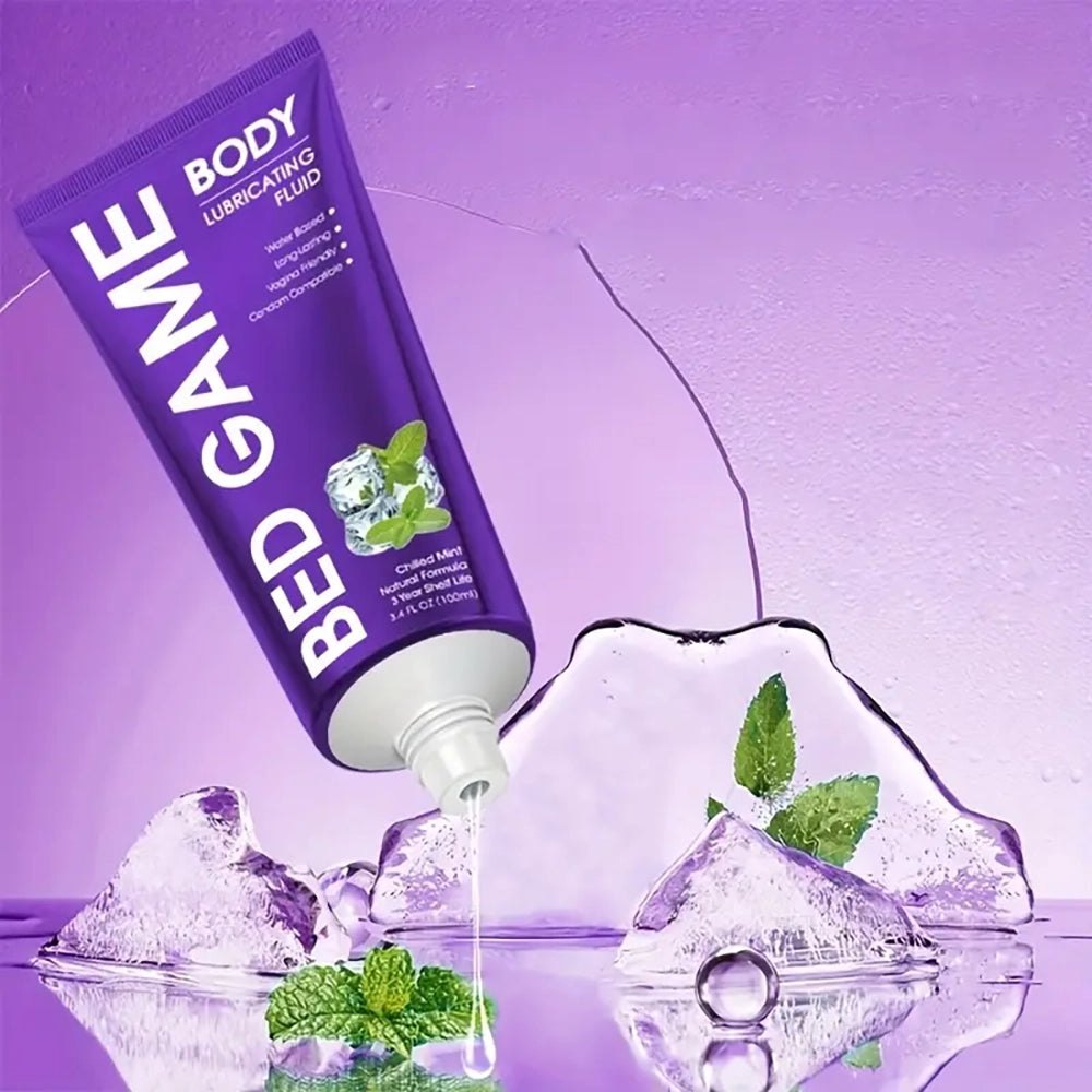 Chilled mint water based lube bottle, photo 2