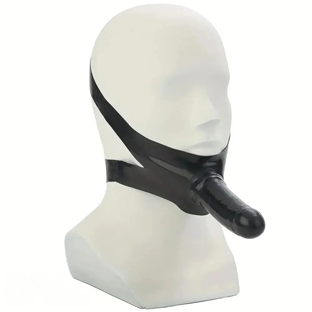 Chin harness strap-on dildo, photo 5