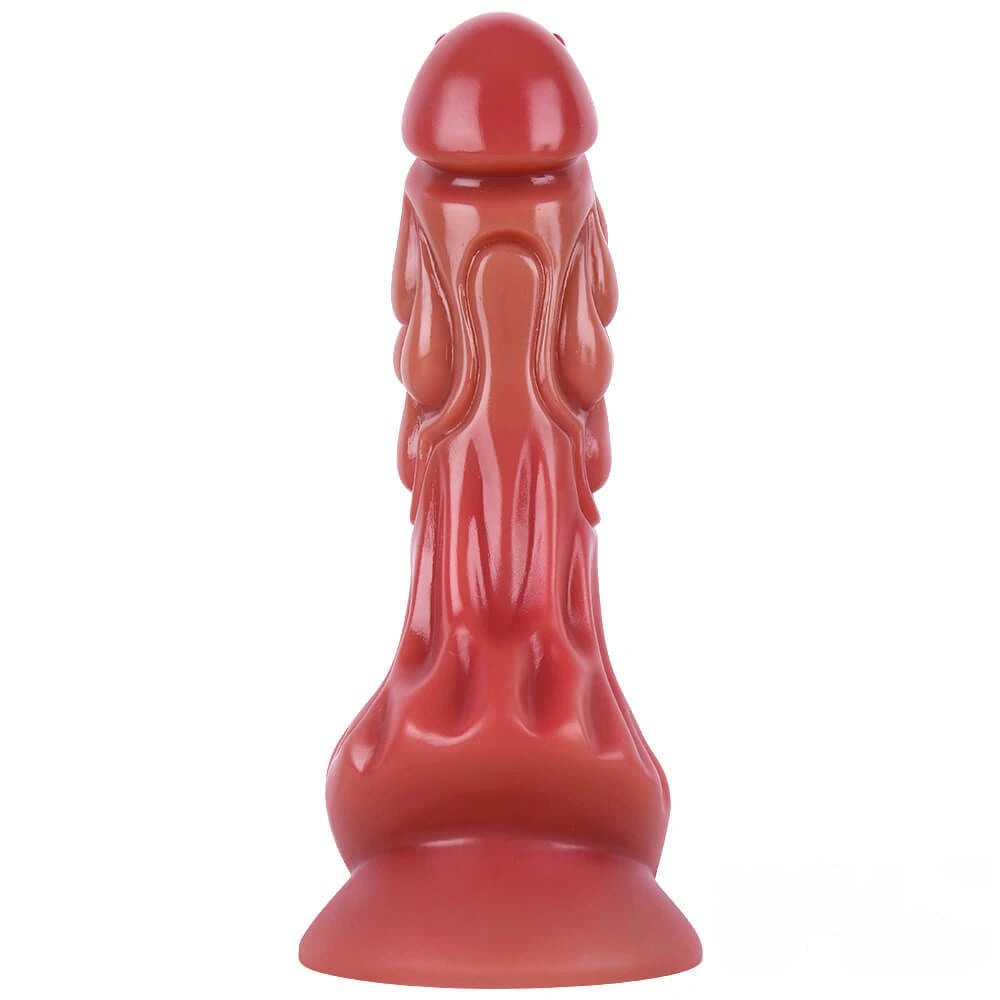 Flesh tone Chinese dragon-style silicone dildo, photo 4