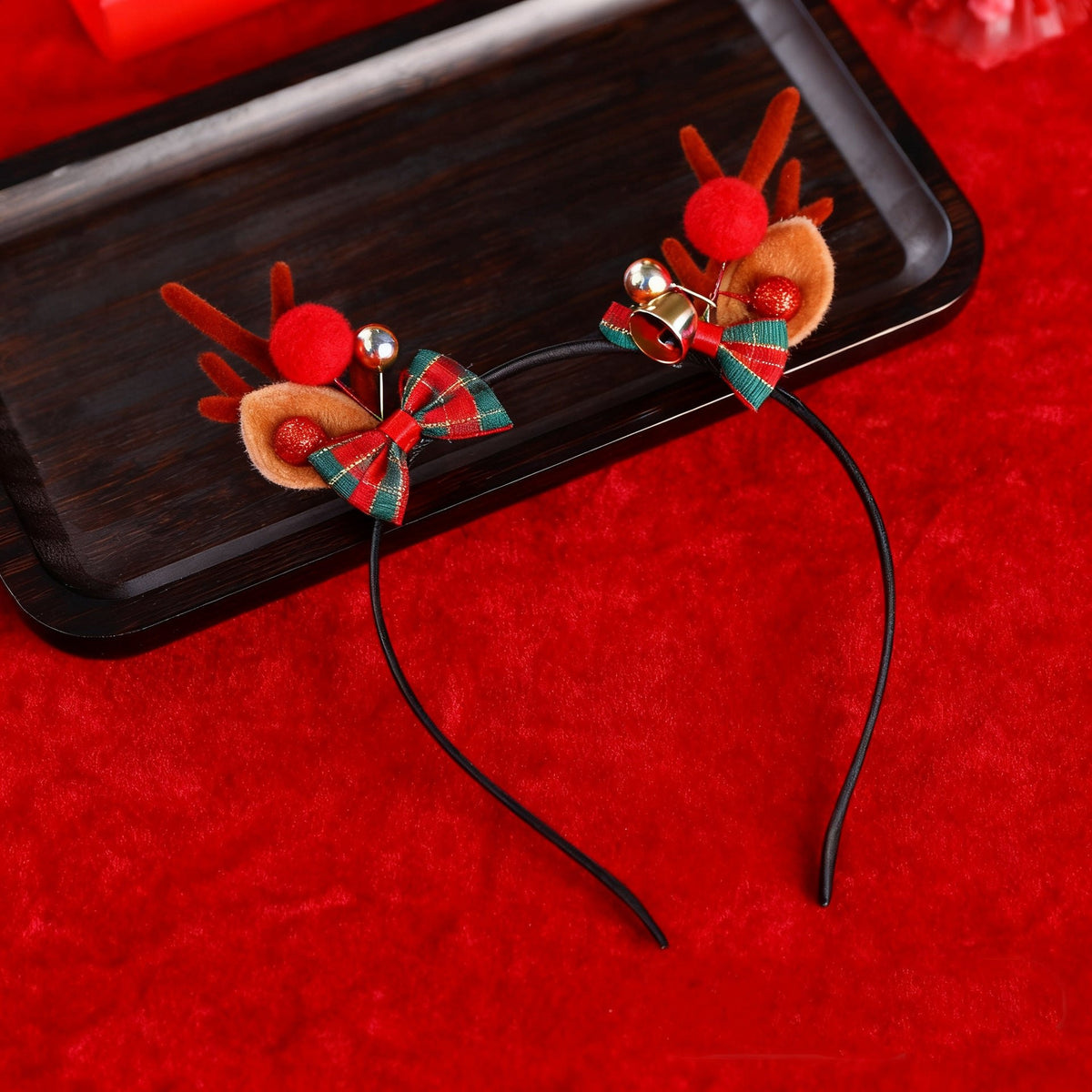 Red and gold christmas bondage restraint set, photo 13