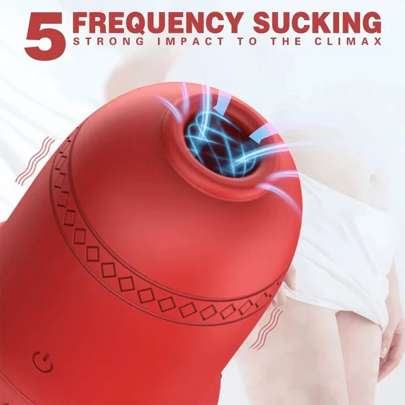 Christmas bell-shaped silicone clitoral vibrator, photo 6