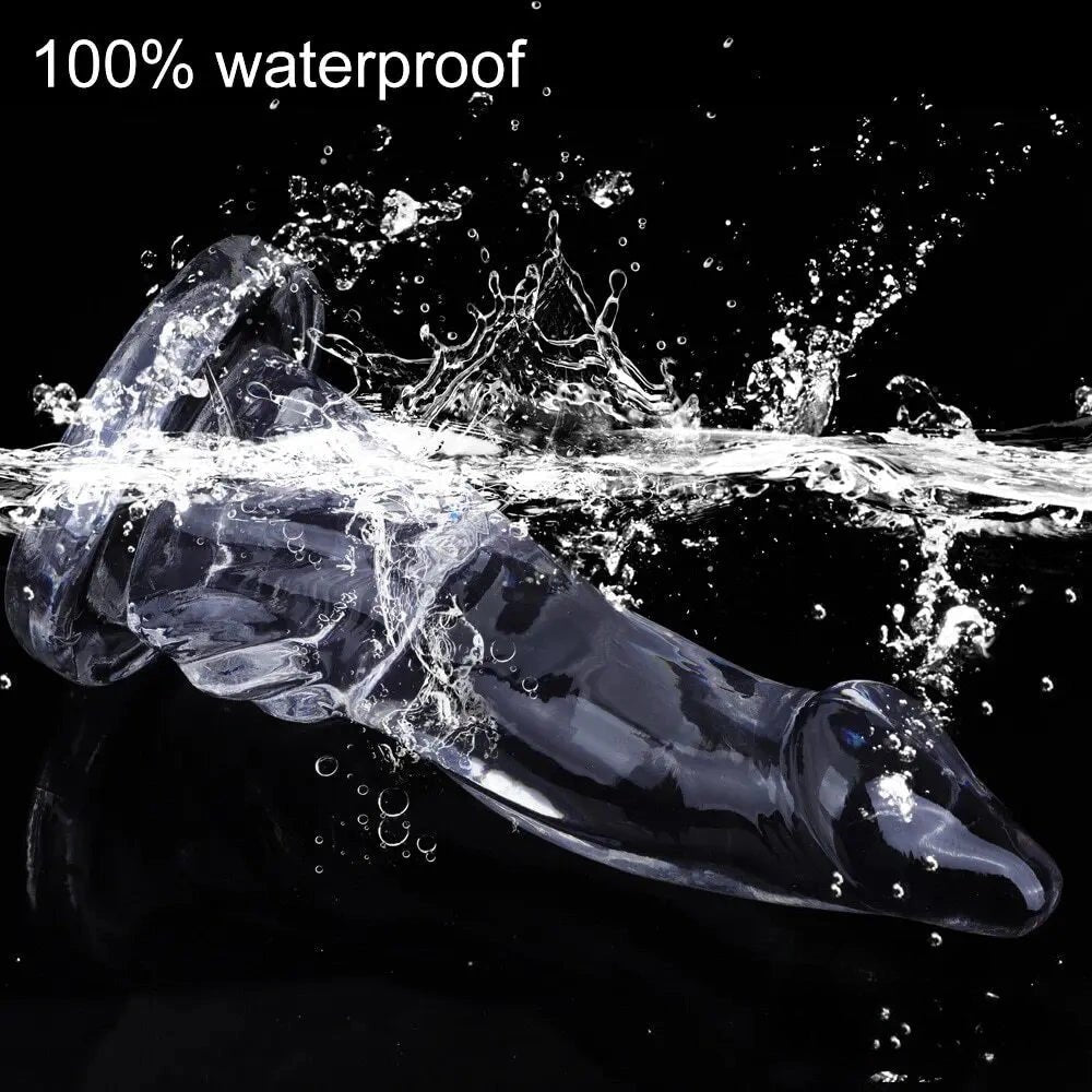 Clear realistic PVC dildo, photo 5