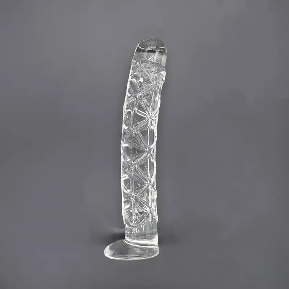 Clear crystal glass dildo, photo 6
