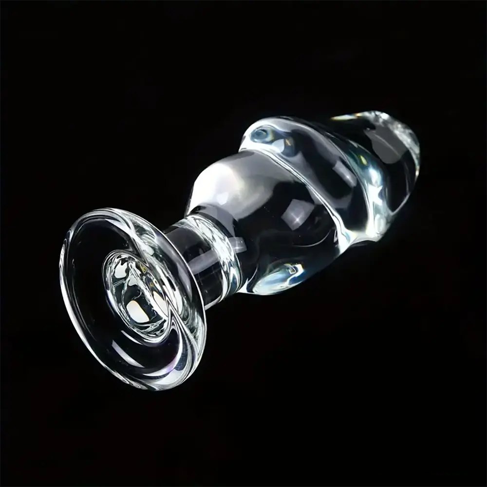 Clear crystal glass dildo, photo 6