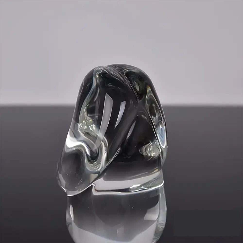 Clear crystal glass dildo, photo 9