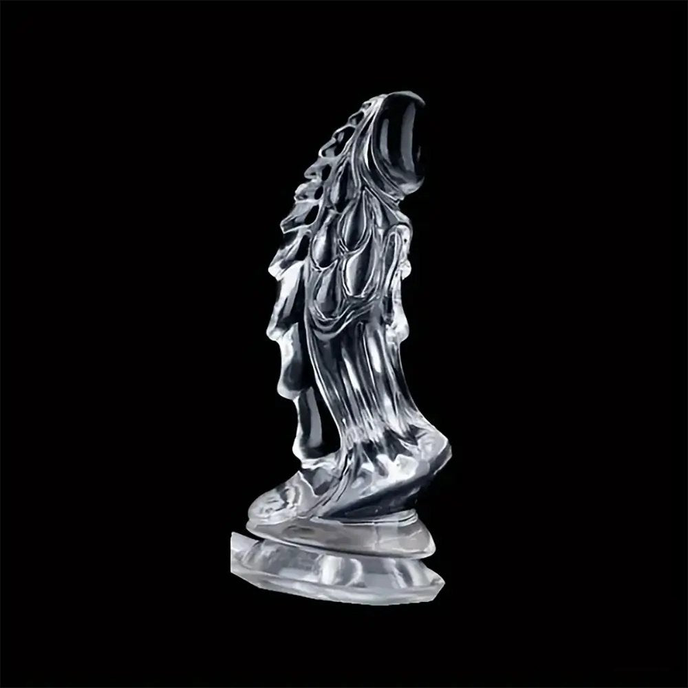 Clear dragon scale dildo, photo 4