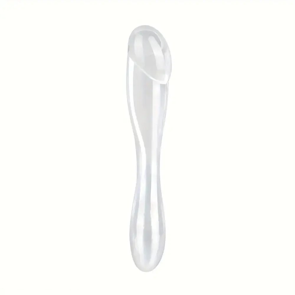 Clear beaded anal dildo, photo 3