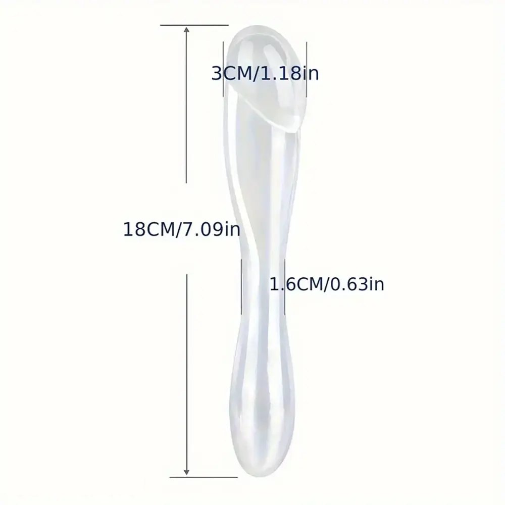 Clear beaded anal dildo, photo 5