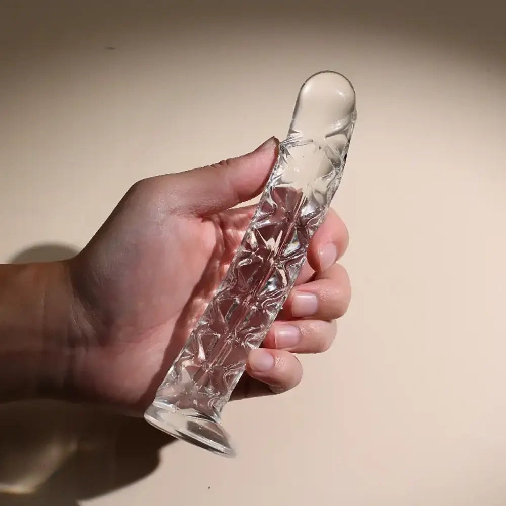 Clear glass prostate dildo, photo 4