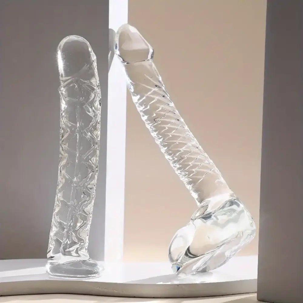 Clear glass prostate dildo, photo 5