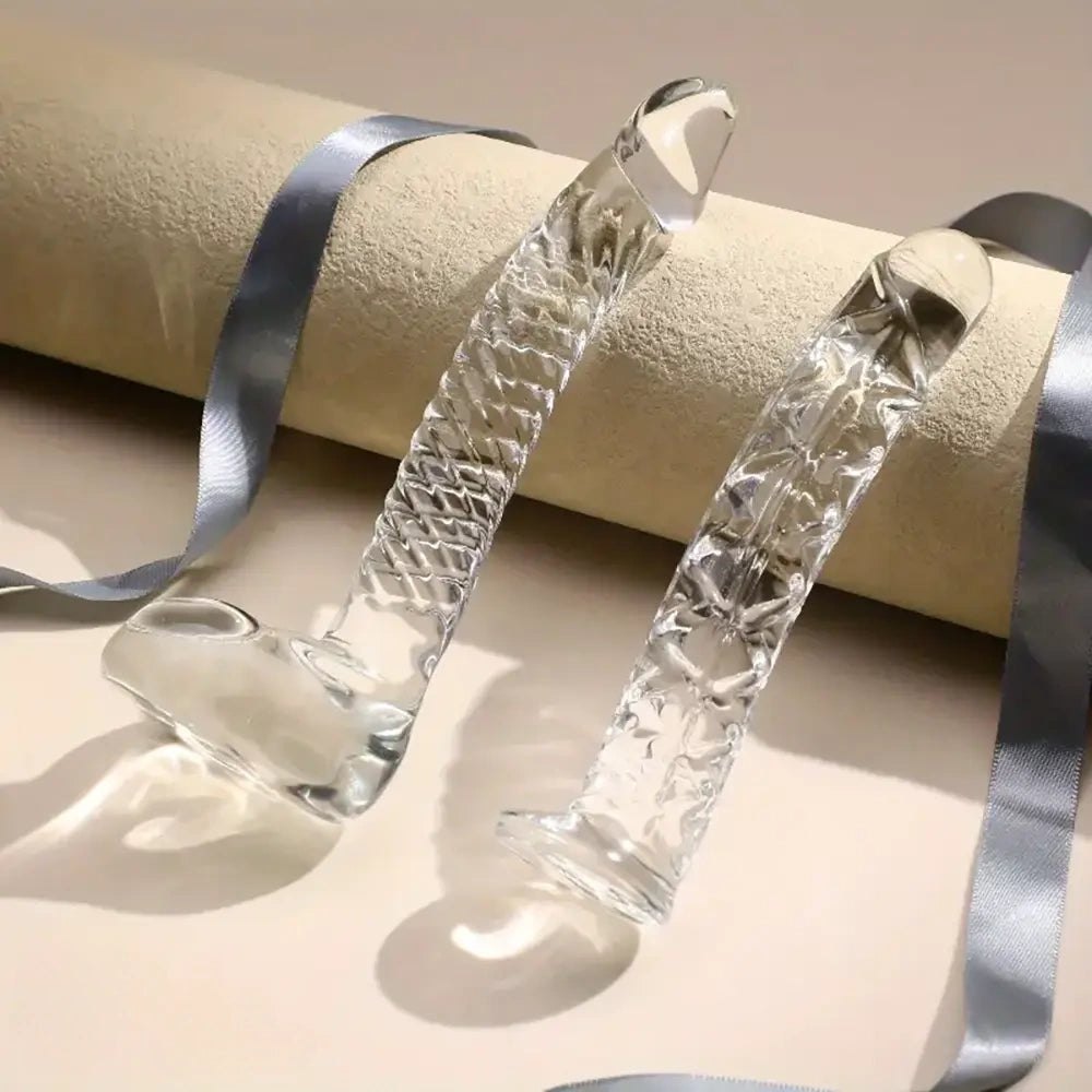 Clear glass prostate dildo, photo 7