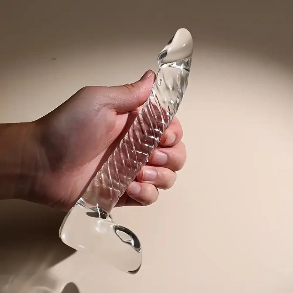 Clear glass prostate dildo, photo 8
